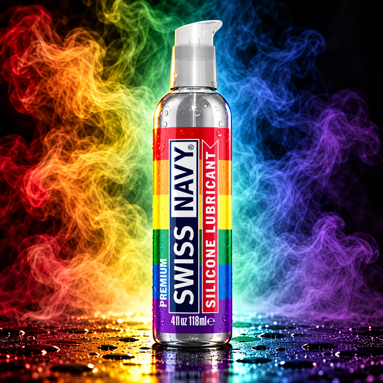 Swiss Navy Pride Edition Silicone Lubricant 4oz